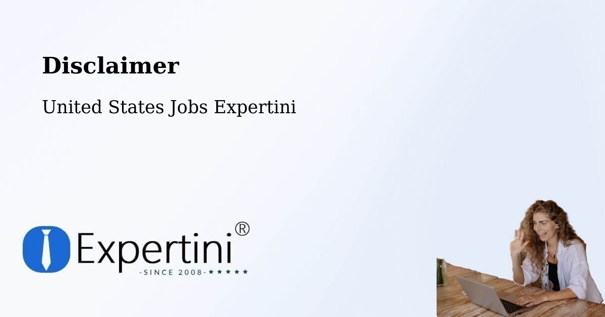 Disclaimer – Sonoma - United States Jobs Expertini