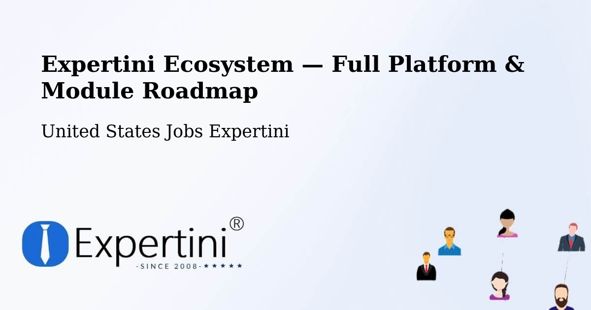Expertini Ecosystem — Full Platform & Module Roadmap – Sonoma