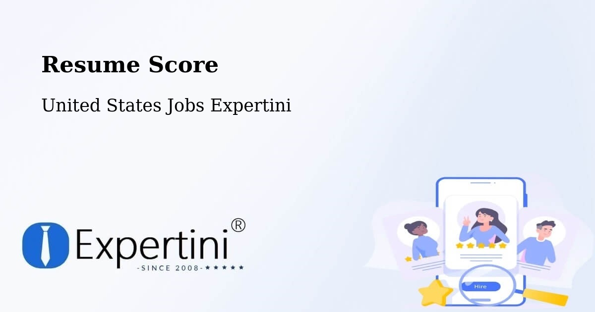 Resume Score & Job Description Match Tool – Sonoma - United States Jobs Expertini